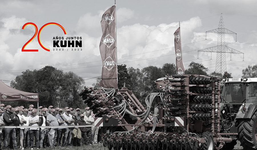 Nuestra marca referenciada KUHN Ibérica celebra su 20 Aniversario